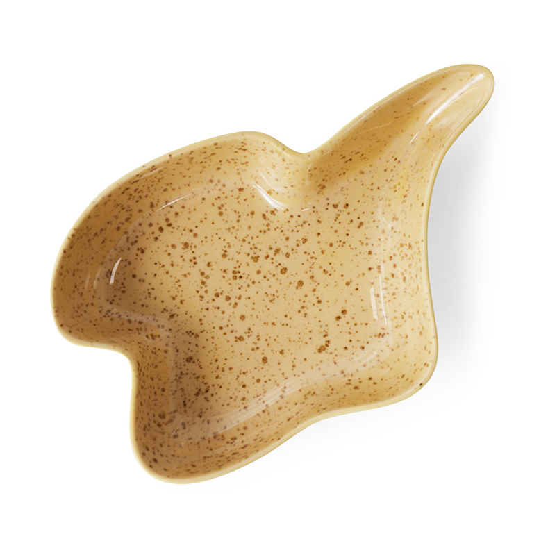HKliving Shell serveringsbolle Vanille