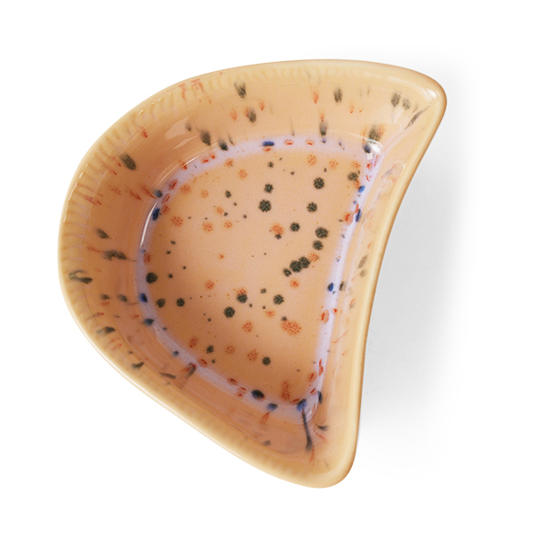 HKliving Shell tapasbolle Speckled
