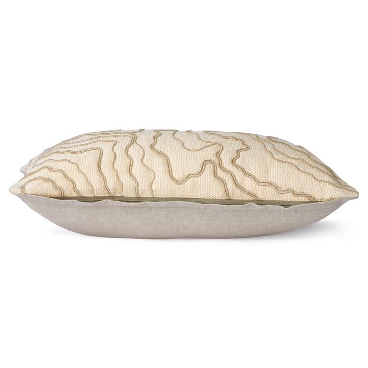 Stitched lines pute 30x50 cm, Cream-natural HKliving