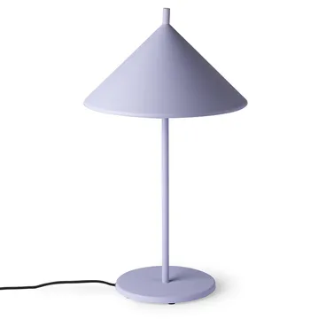 Triangle bordlampe - Matt lilla - HKliving