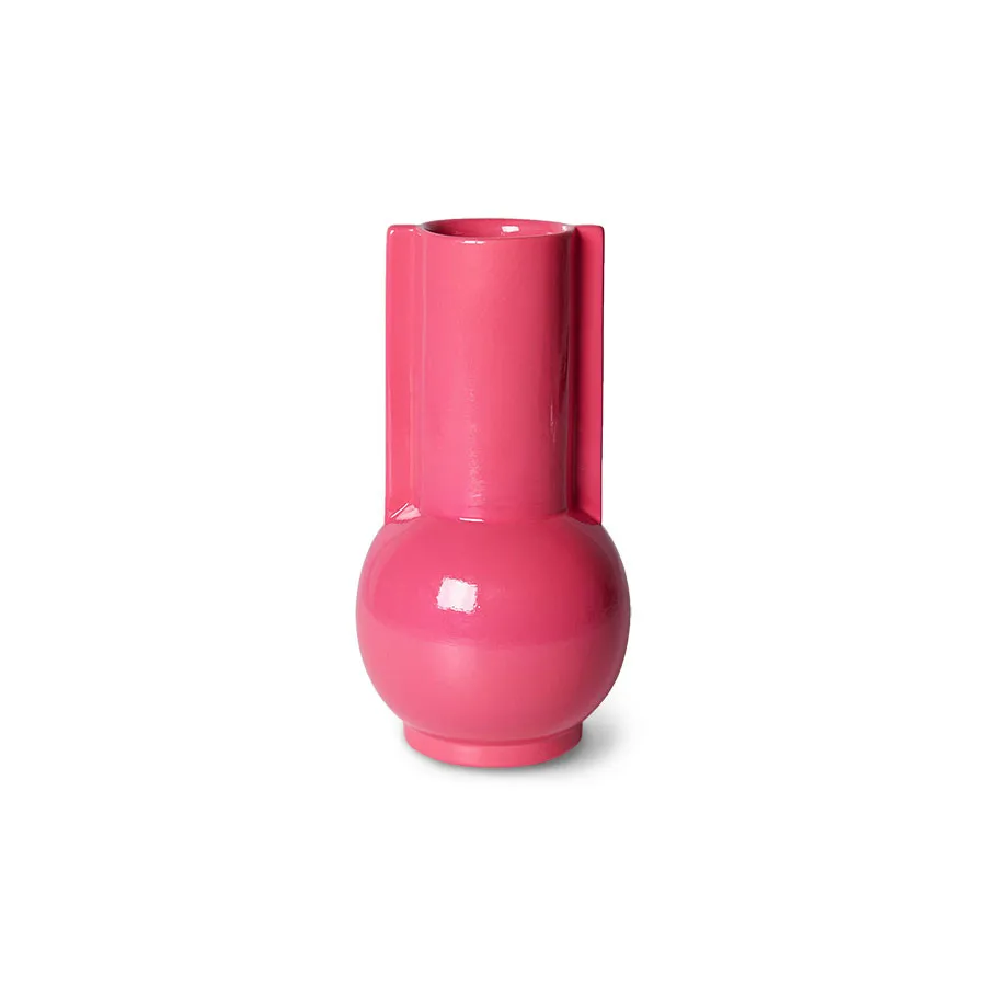 Vase 10,5x20 cm, Hot pink HKliving