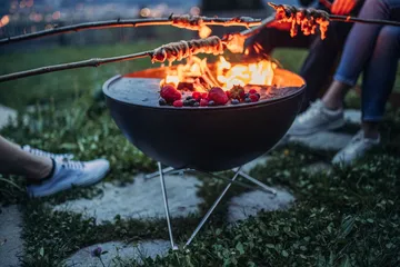 BOWL 57 ildsted - Svart-sølv, stjernestativ - Höfats
