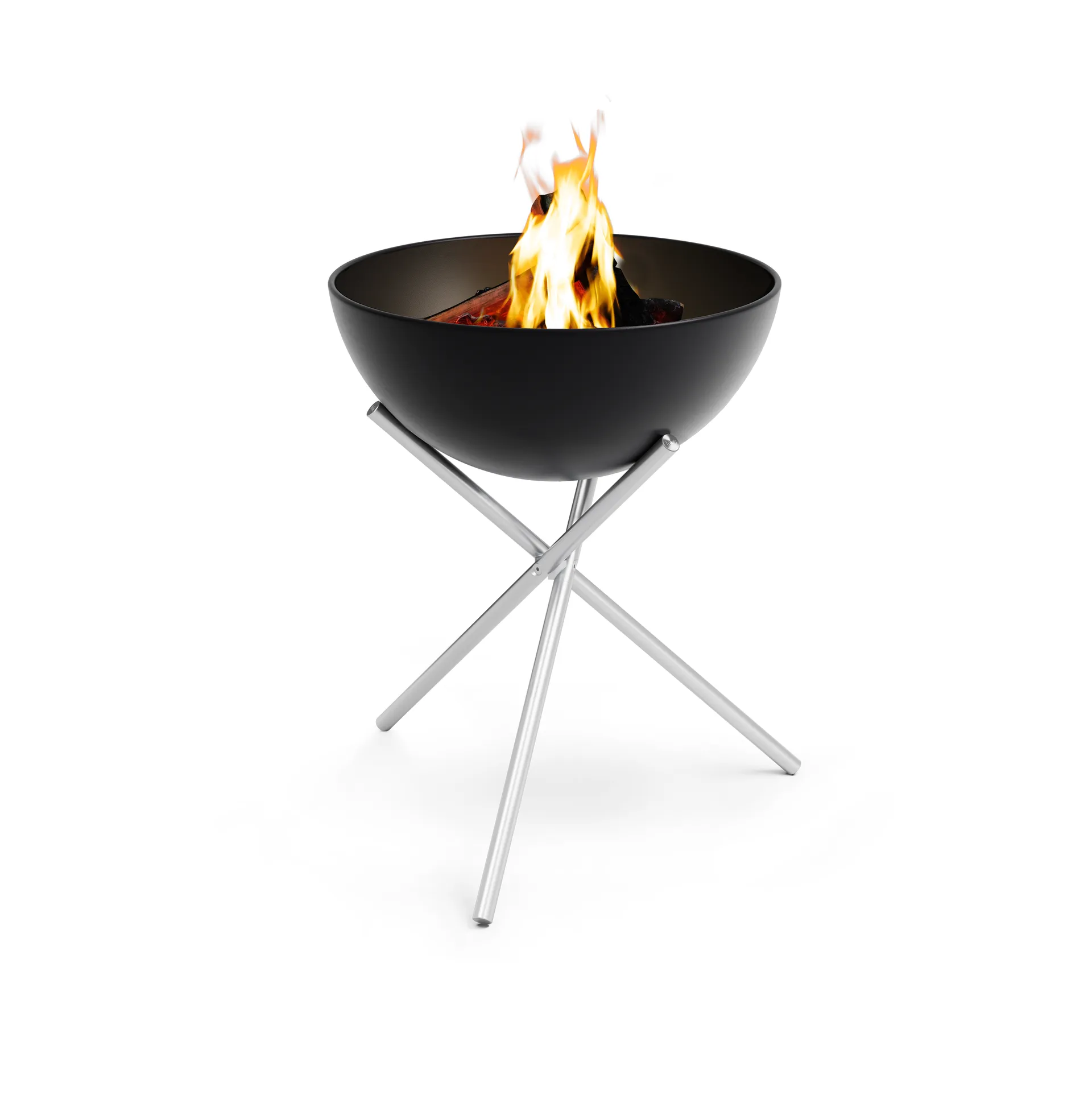 BOWL 57 stativ med tre ben, Sølv Höfats