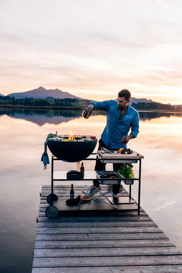 FIRE KITCHEN hjul til utekjøkken - Svart, 2-pakning - Höfats