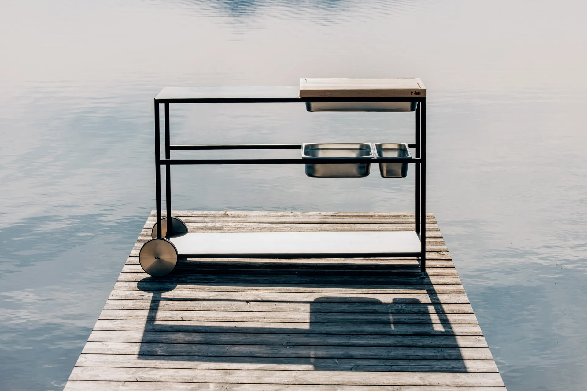 FIRE KITCHEN utekjøkken, Svart Höfats