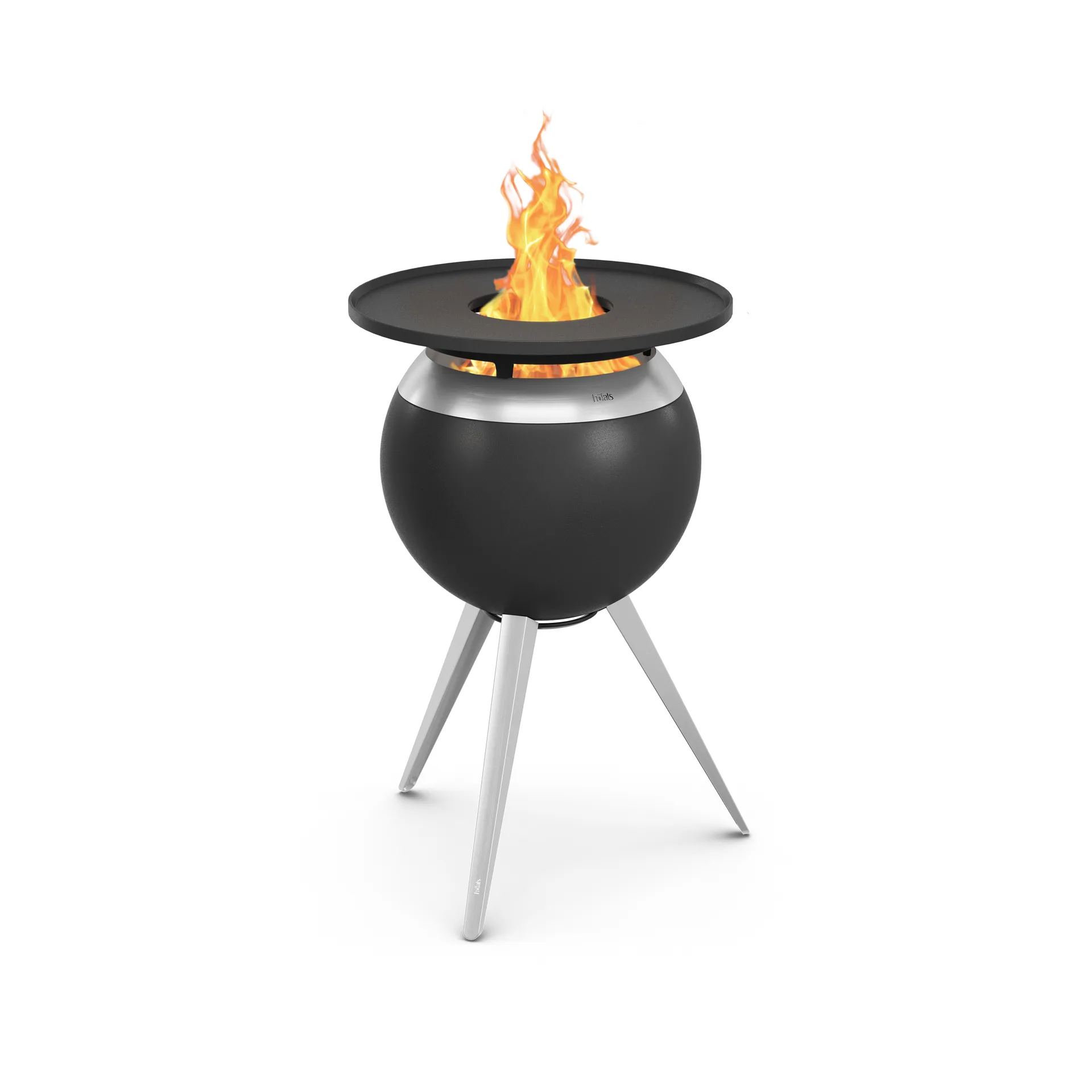 MOON 45 Plancha stekeplate, Svart Höfats