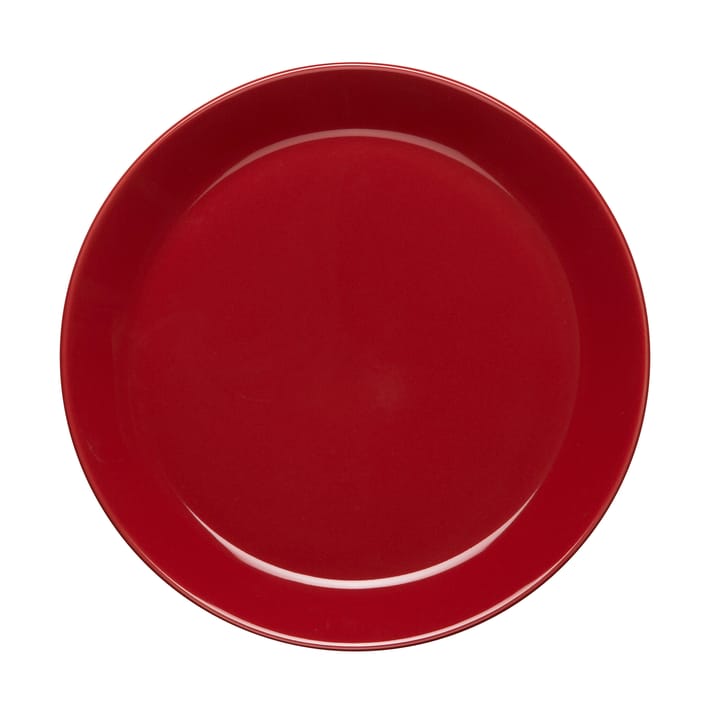 Höganäs asjett 20 cm - eplerød blank - Höganäs Keramik