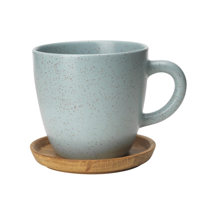 Höganäs kaffekrus med skål - frost - Höganäs Keramik