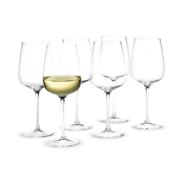 Bouquet hvitvinsglass 6-pakn. 41 cl - Holmegaard