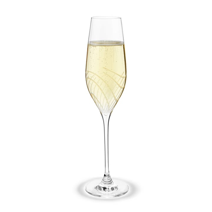 Cabernet Lines champagneglass 29 cl 2-pakning - Klar - Holmegaard
