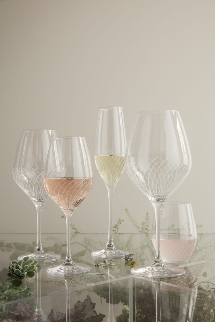 Cabernet Lines champagneglass 29 cl 2-pakning - Klar - Holmegaard