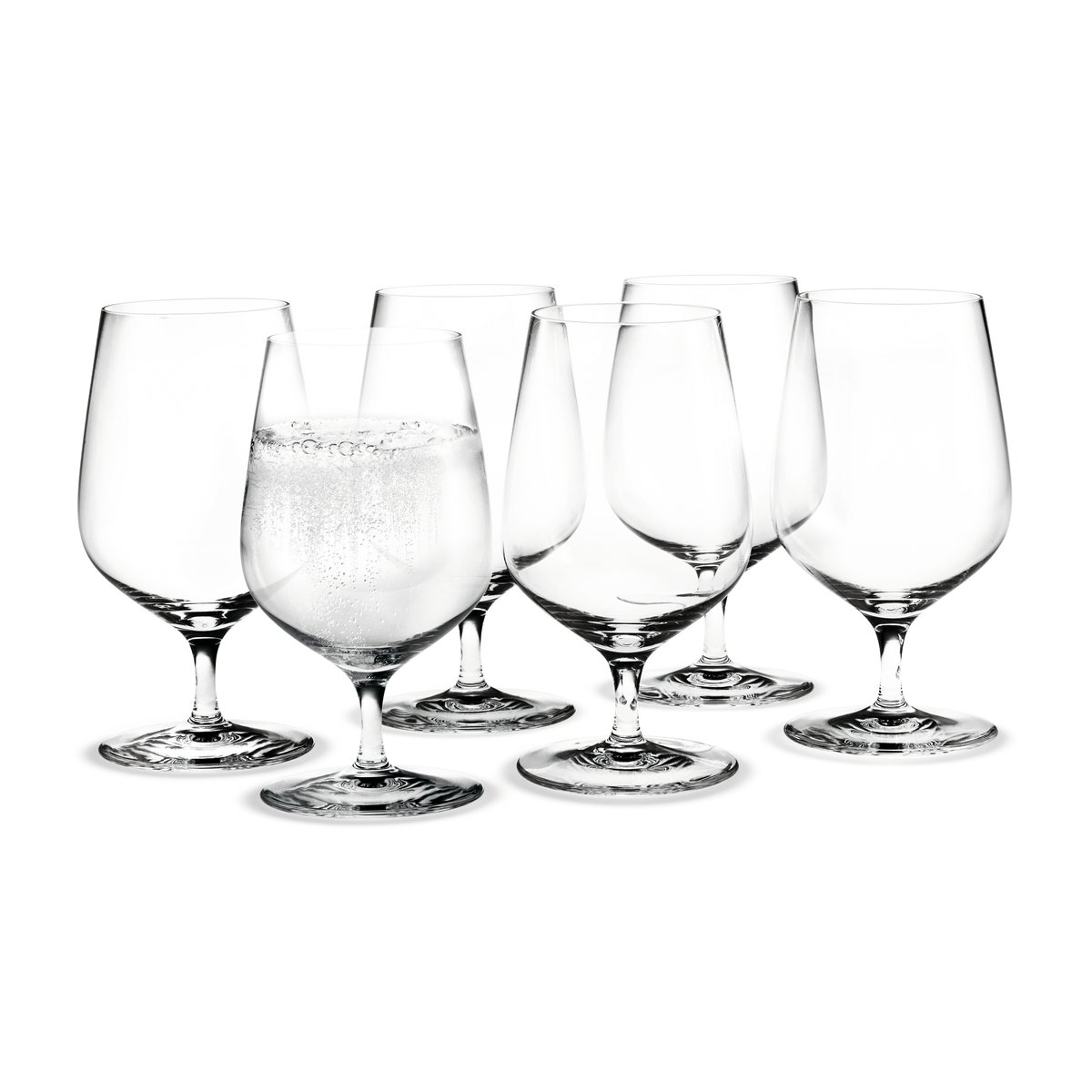 Holmegaard Cabernet vannglass klar 6-pakning 35 cl | Skandinavisk Design | Vannglass | Gjennomsiktig