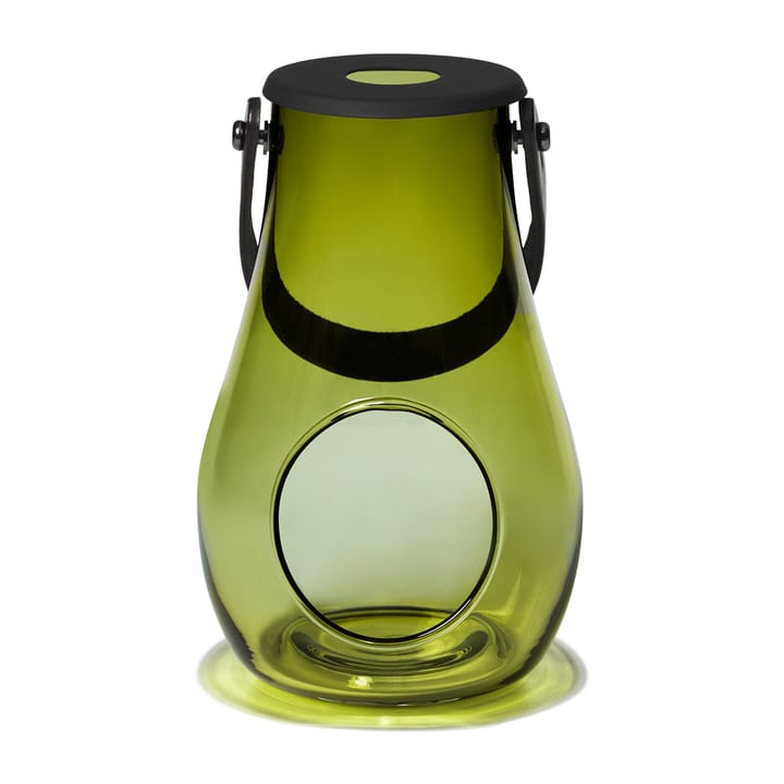Design With Light lyslykt olivengrønn, 16,5 cm Holmegaard