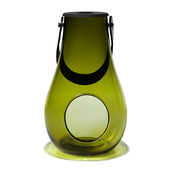 Design With Light lyslykt olivengrønn, 25 cm Holmegaard