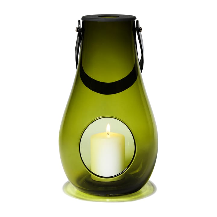 Design With Light lyslykt olivengrønn - 29 cm - Holmegaard