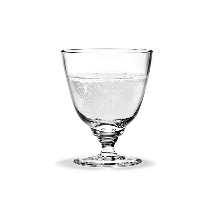 Flow glass på fot 35 cl - Klar - Holmegaard