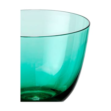 Flow vannglass 35 cl - Emerald green - Holmegaard