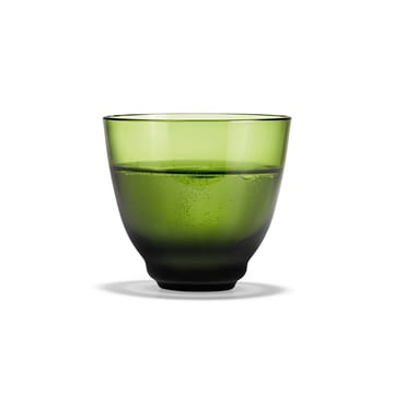Flow vannglass 35 cl - Olivengrønn - Holmegaard