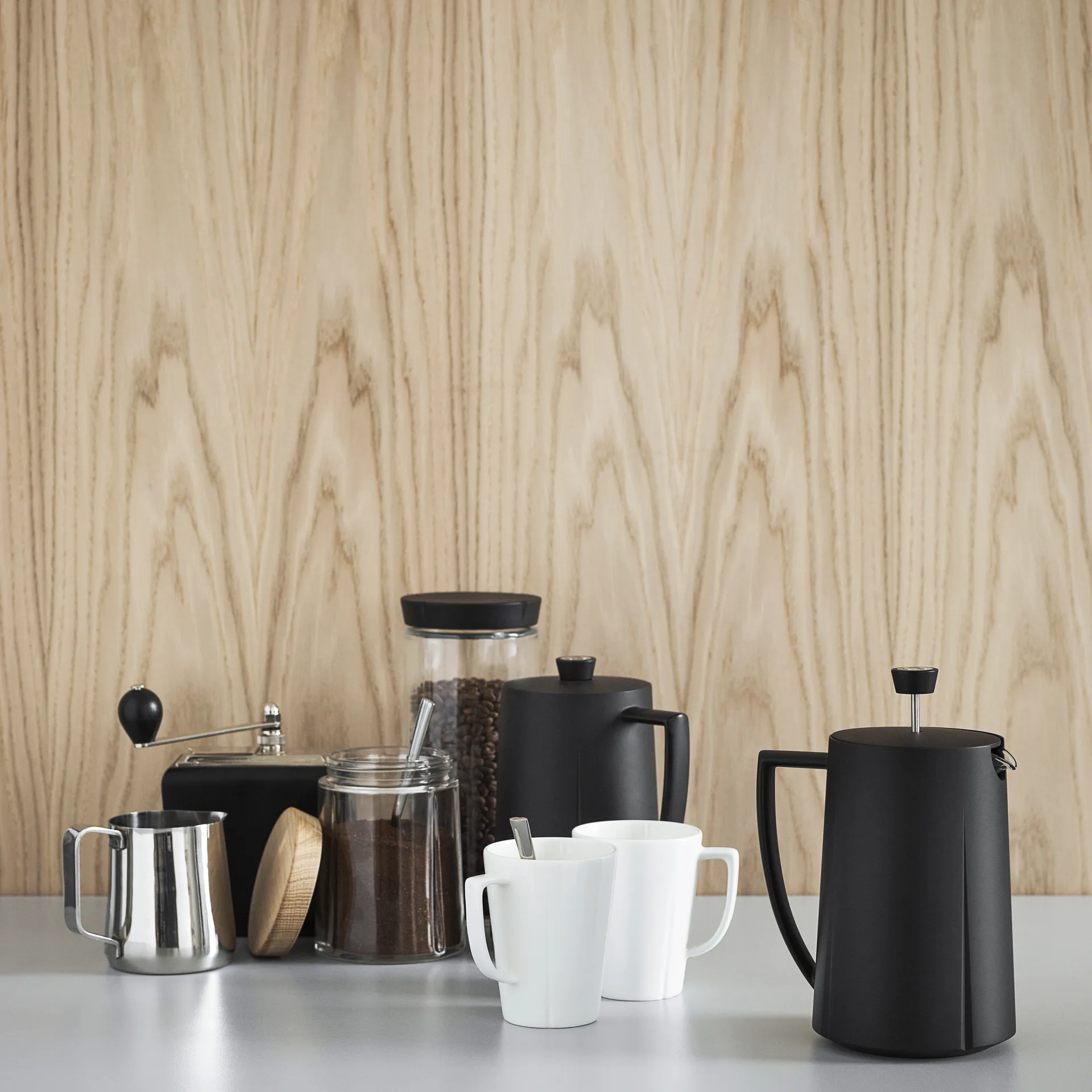 Grand Cru presskanne 1 l, svart Holmegaard