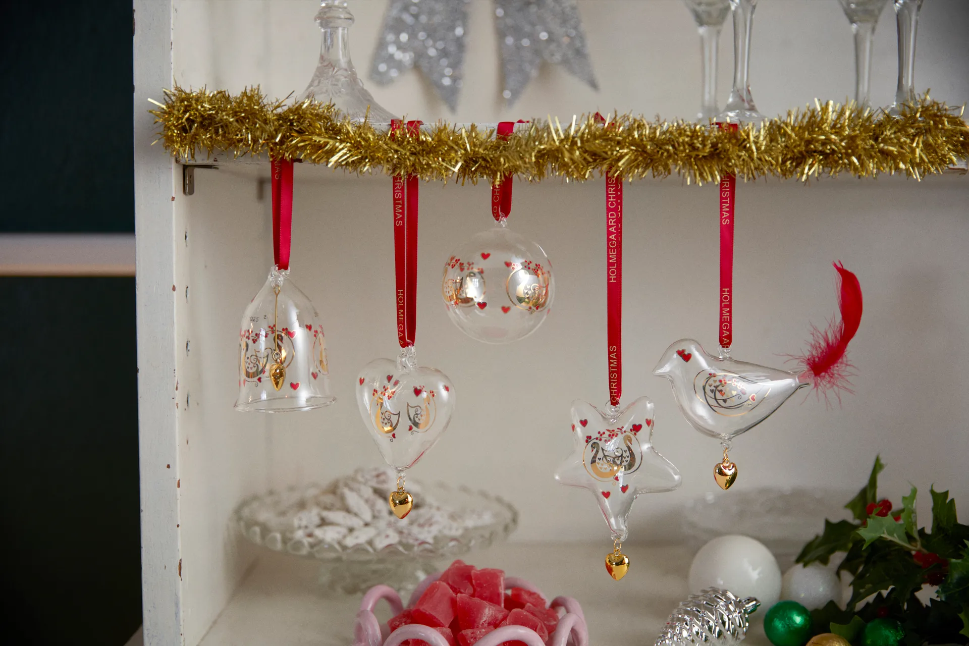 Holmegaard Christmas årets julekule 2015, 2025 Holmegaard