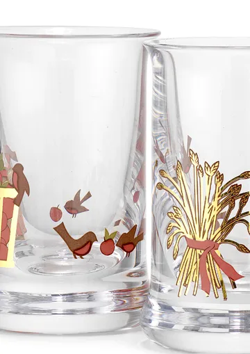 Holmegaard Christmas julesnapsglass 2-pakning  - 2022 - Holmegaard