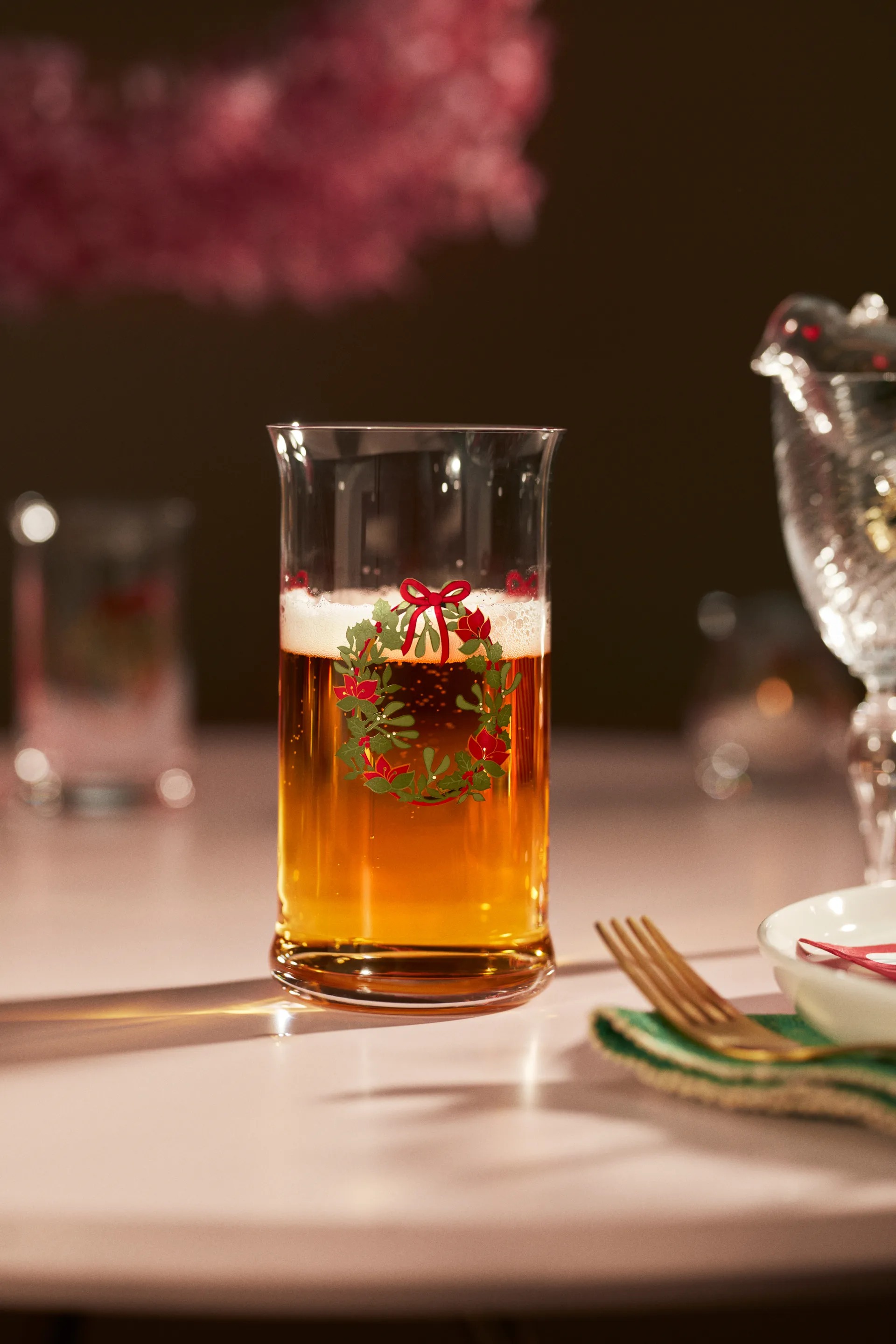 Holmegaard Christmas ølglass 50 cl, 2025 Holmegaard