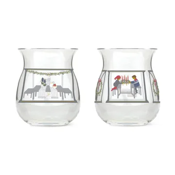 Holmegaard Christmas lyslykt 2-pakning  - 2024 - Holmegaard