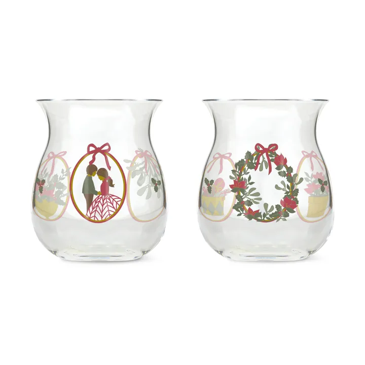 Holmegaard Christmas lyslykt 2-pakning  - 2025 - Holmegaard
