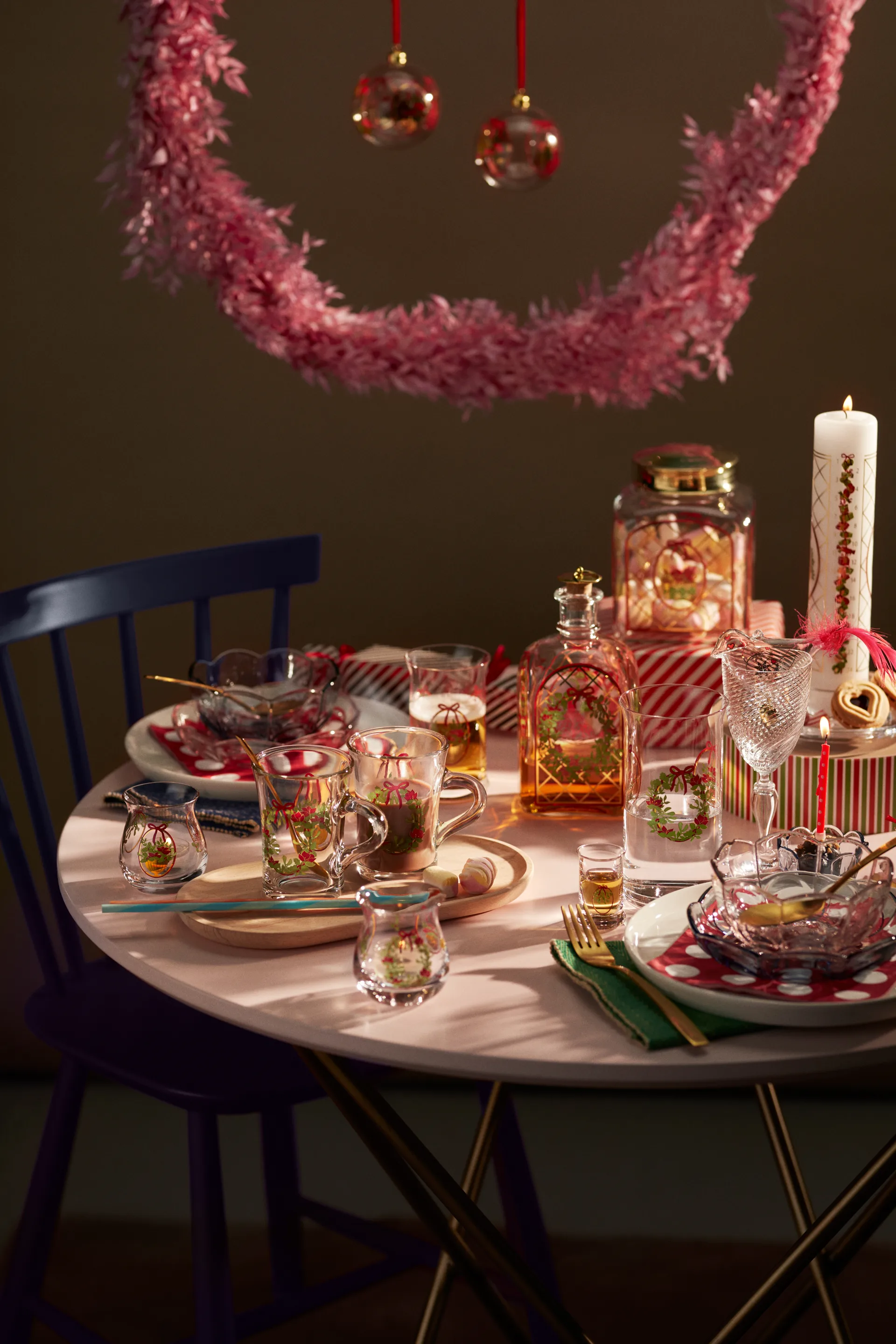 Holmegaard Christmas spritflaske, 2025 Holmegaard