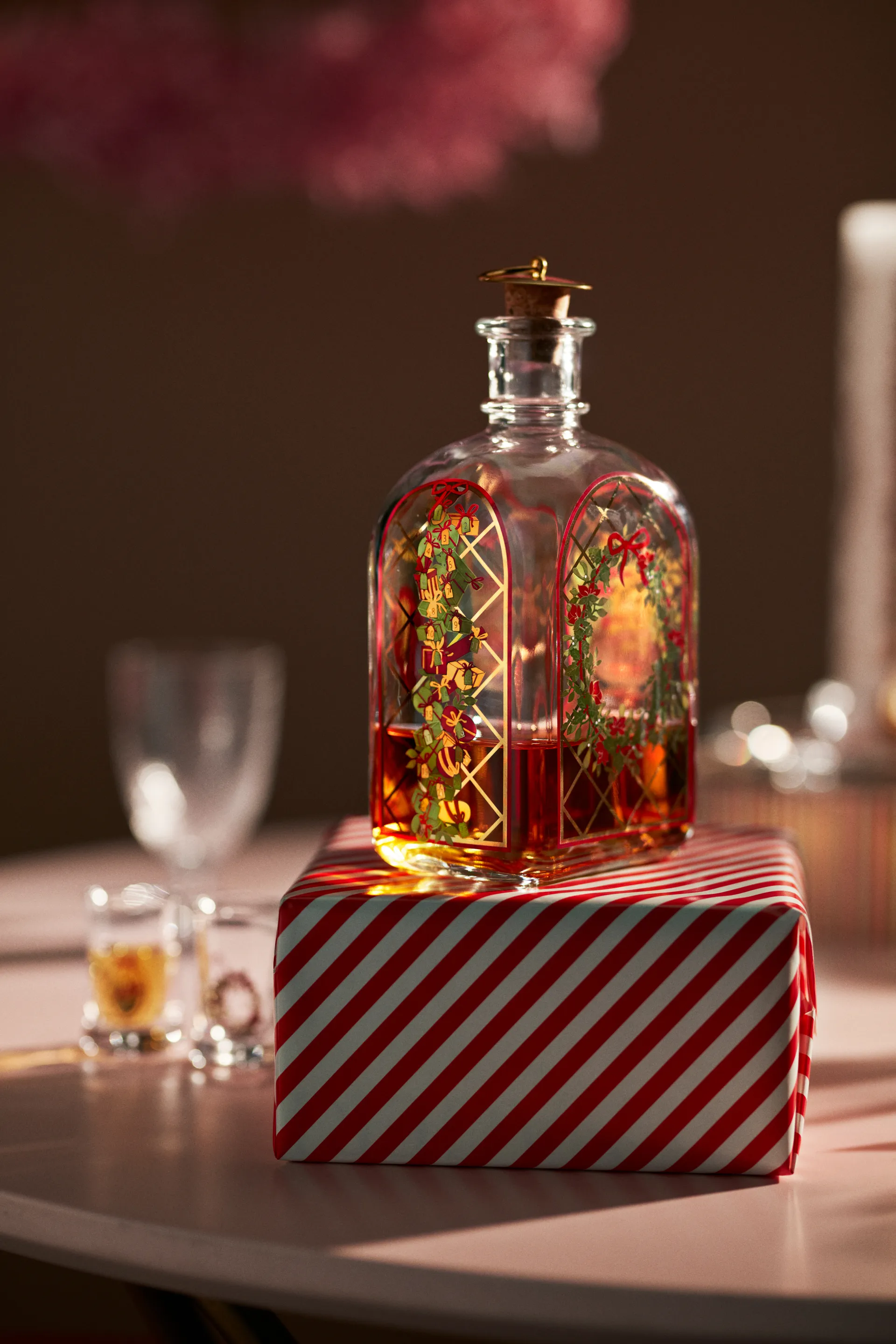 Holmegaard Christmas spritflaske, 2025 Holmegaard