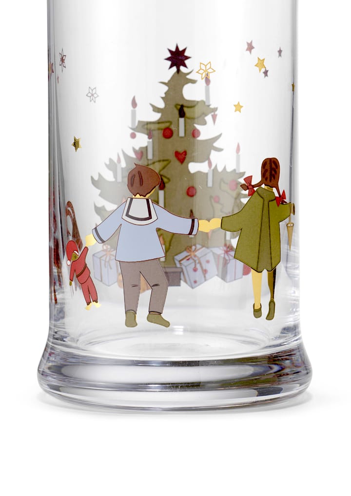 Holmegaard Christmas vannglass med julemotiv 28 cl - 2022 - Holmegaard