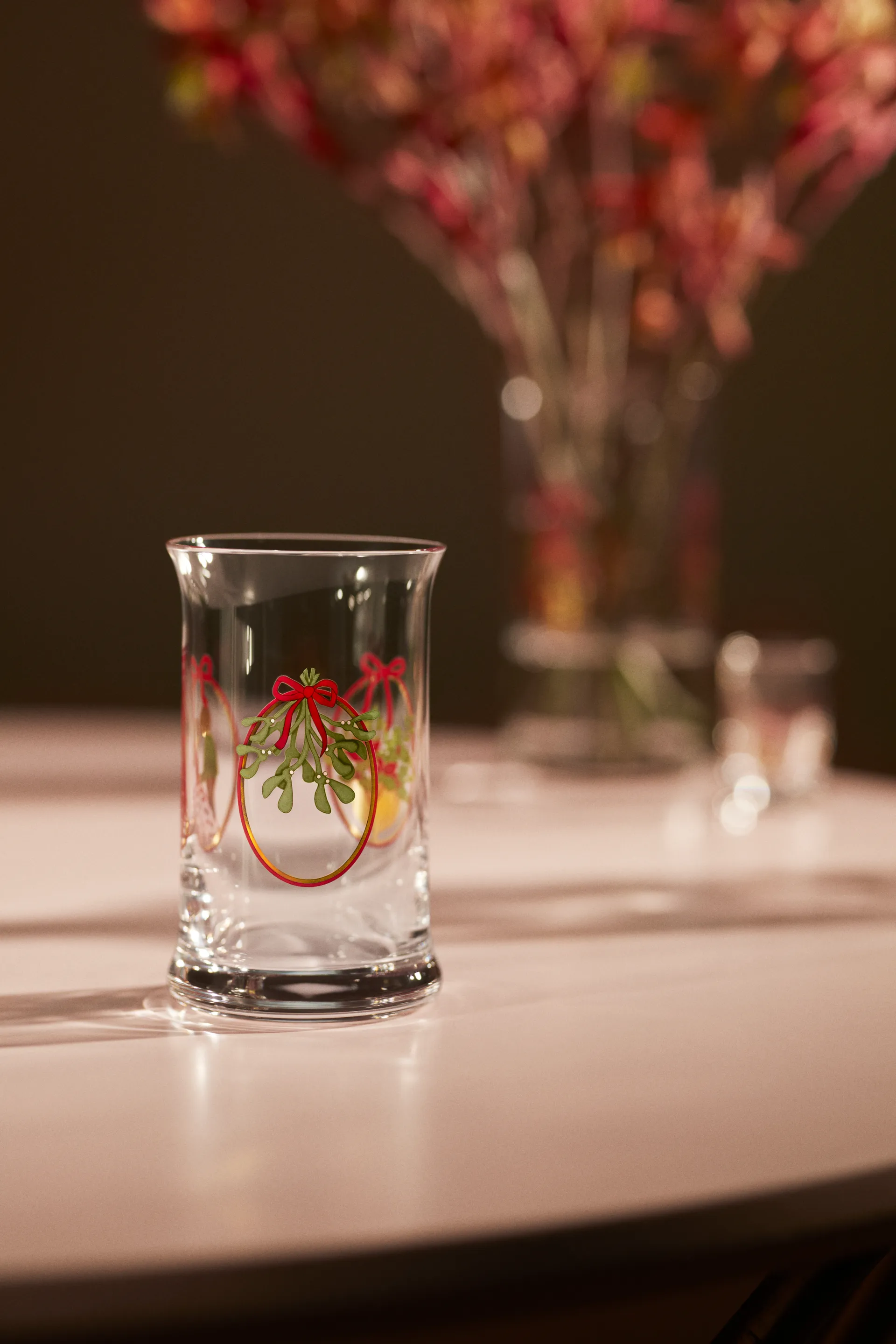 Holmegaard Christmas vannglass med julemotiv 28 cl, 2025 Holmegaard