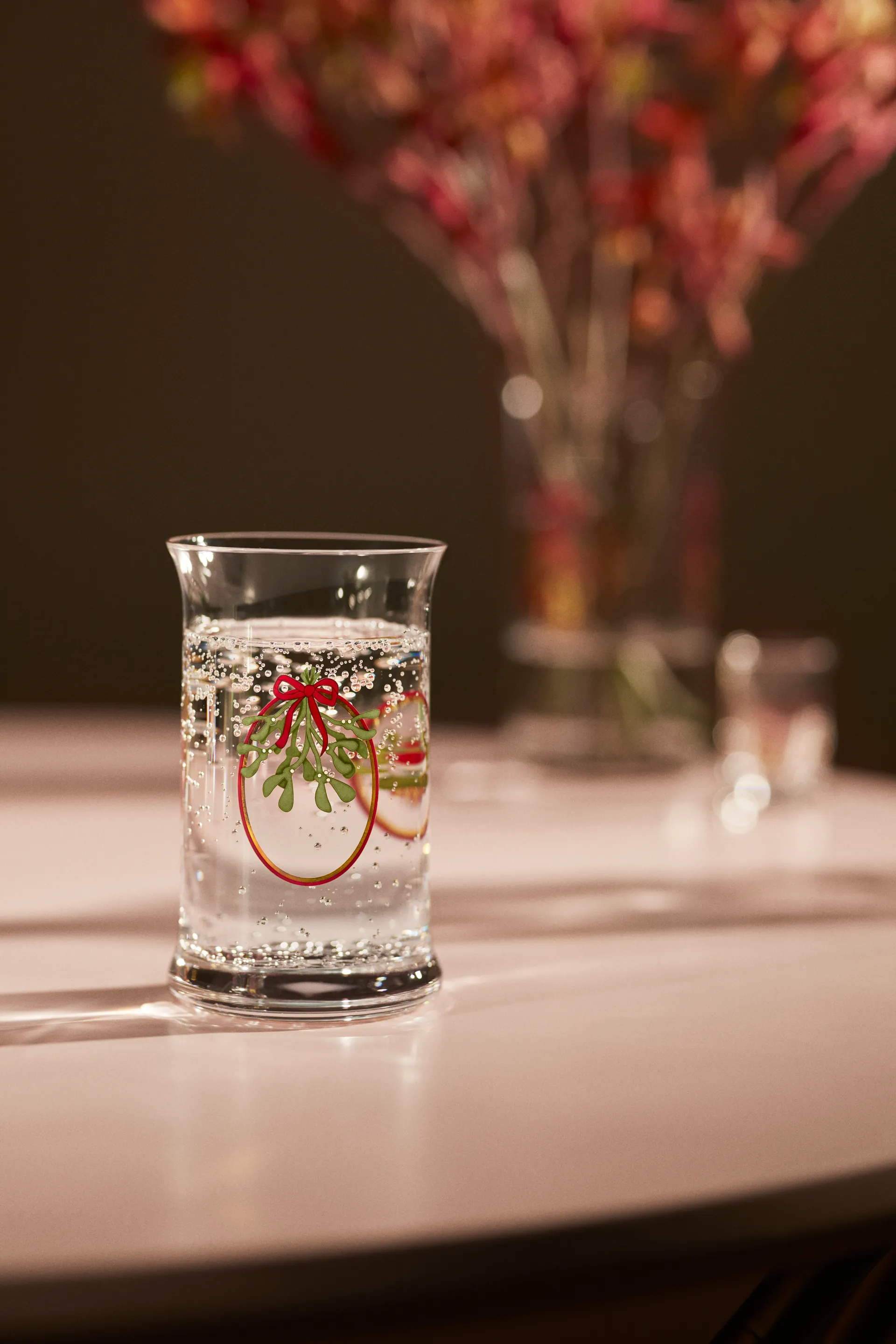 Holmegaard Christmas vannglass med julemotiv 28 cl, 2025 Holmegaard