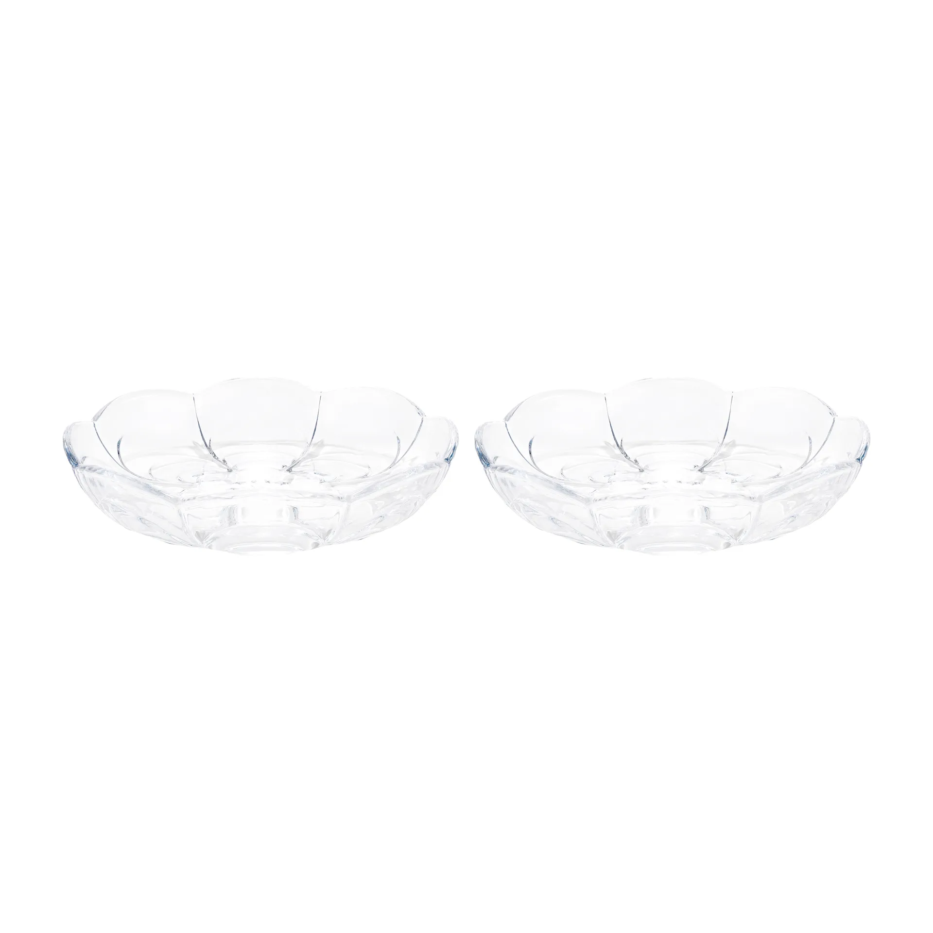 Lily desserttallerken Ø 16 cm 2-pakning, Klar Holmegaard