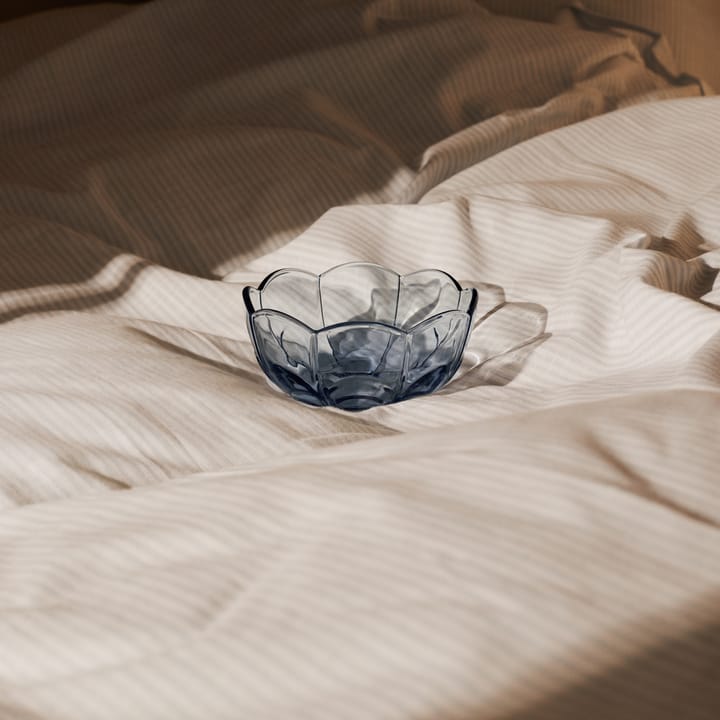 Lily skål Ø 13 cm 2-pakning, Blue iris Holmegaard