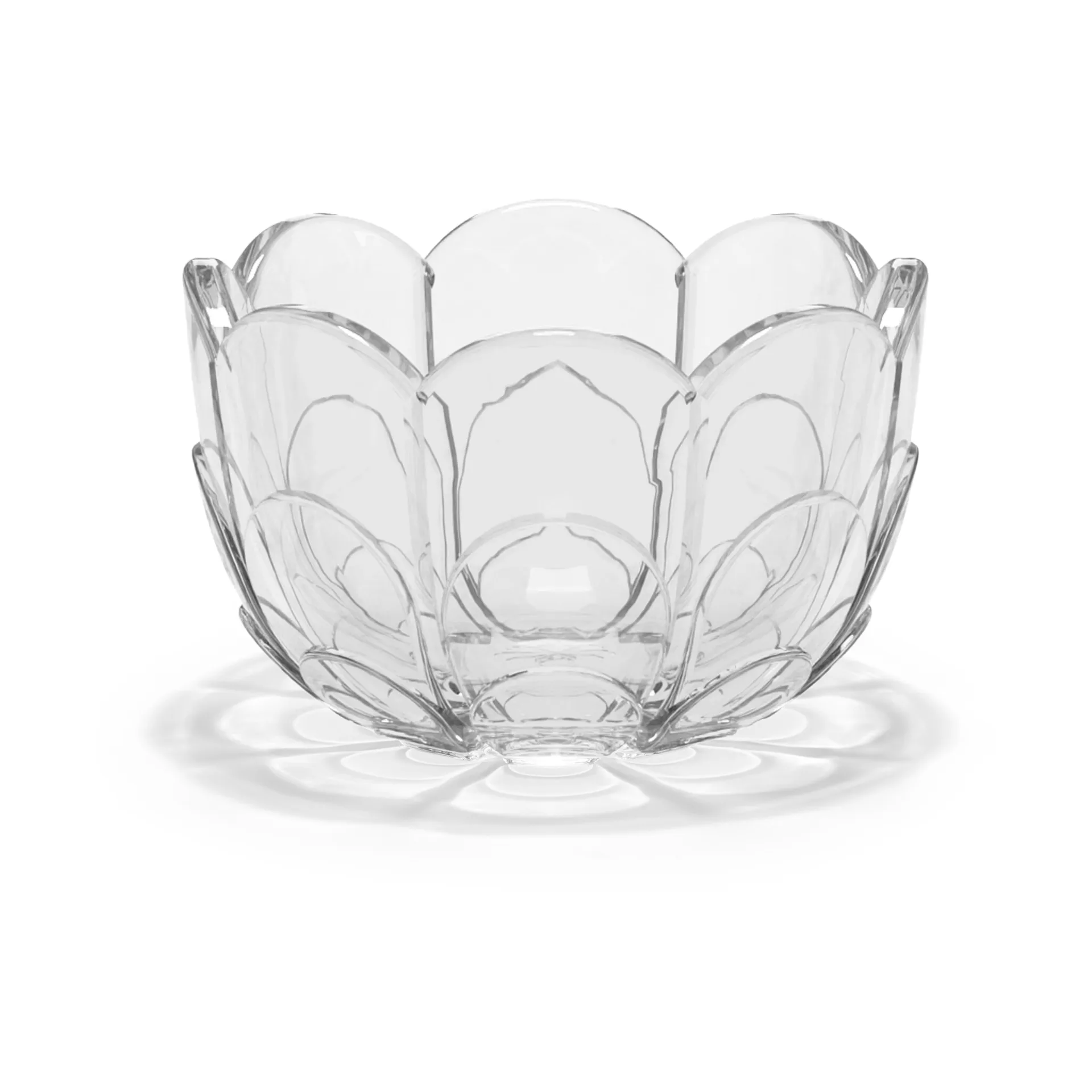 Lily telysholder Ø7 cm, Klar Holmegaard