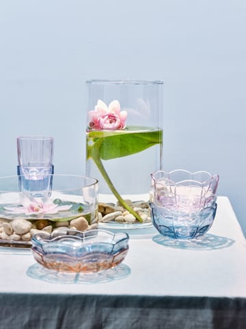 Lily vannglass 32 cl 2-pakning - Blue iris - Holmegaard