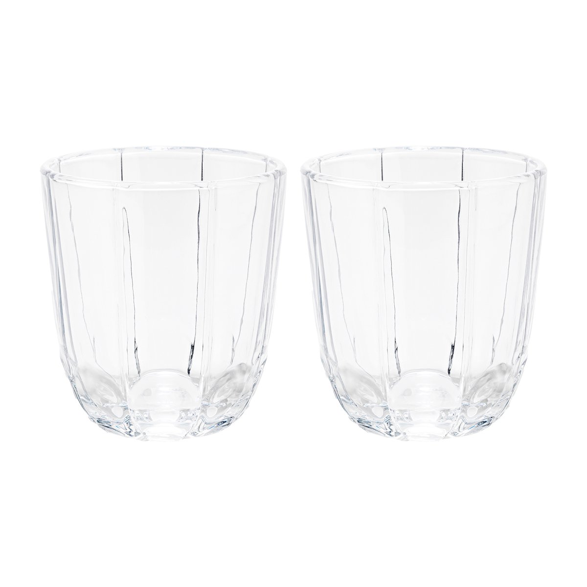 Holmegaard Lily vannglass 32 cl 2-pakning Klar | Skandinavisk Design | Vannglass | Gjennomsiktig