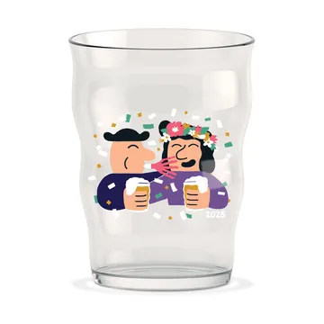 Mikkeller pint ølglass 40 cl - 2025 - Holmegaard