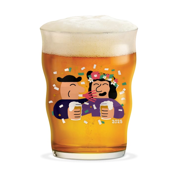 Mikkeller pint ølglass 40 cl, 2025 Holmegaard