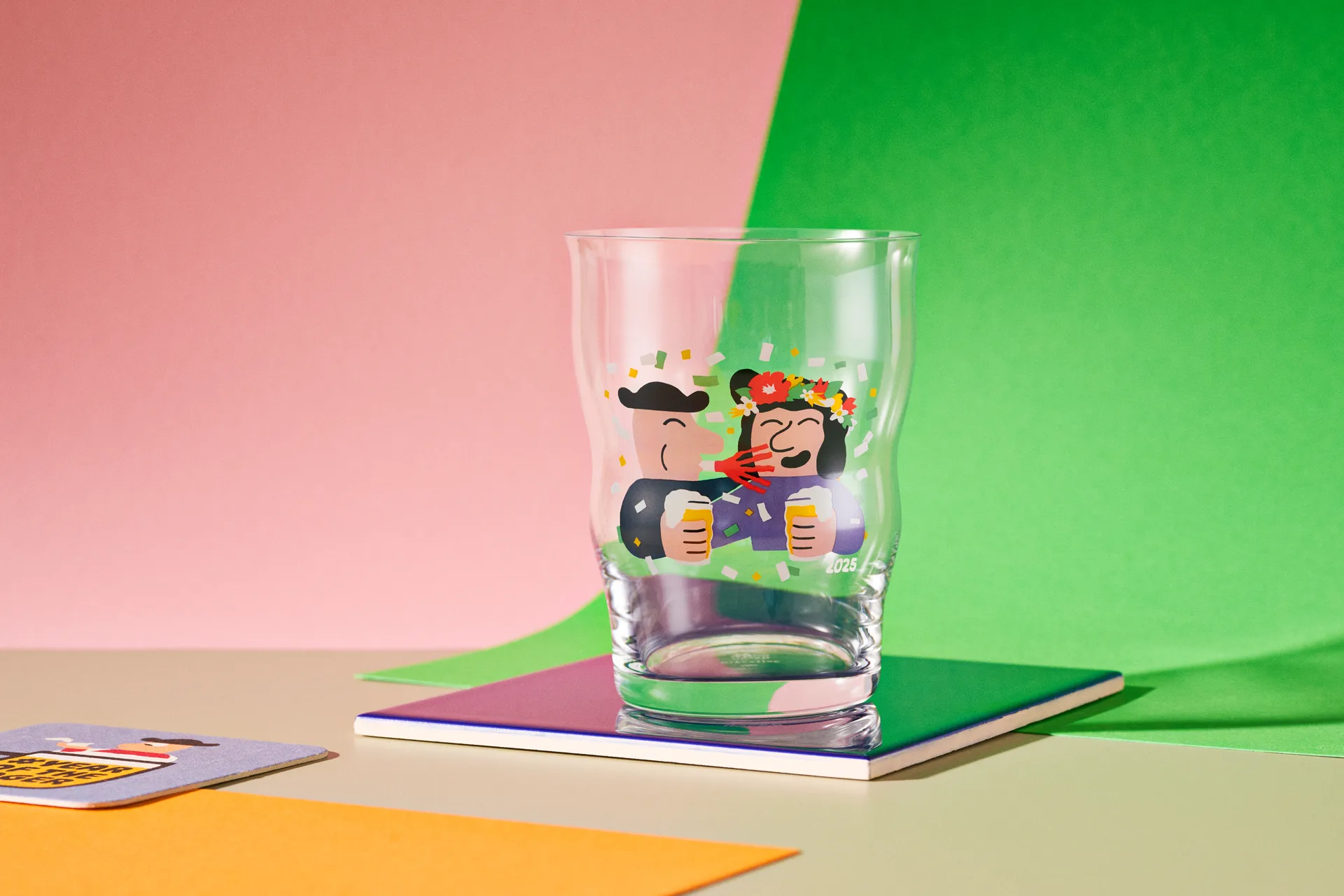 Mikkeller pint ølglass 40 cl, 2025 Holmegaard