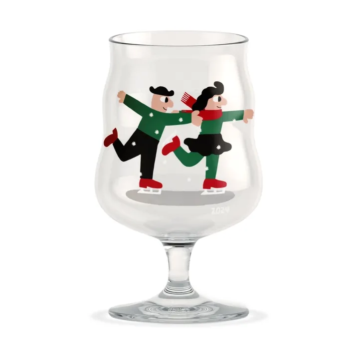 Mikkeller Universal juleølglass 40 cl - 2024 - Holmegaard