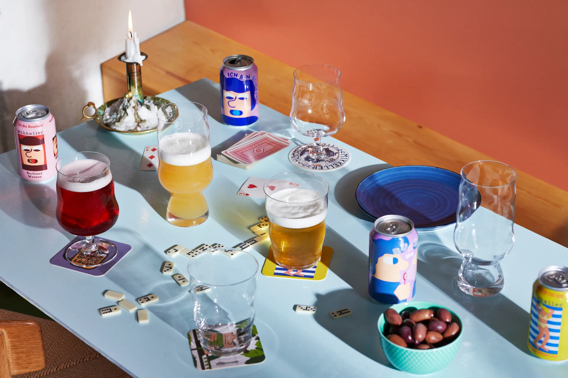 Mikkeller Universal ølglass 2-pk, 40 cl Holmegaard