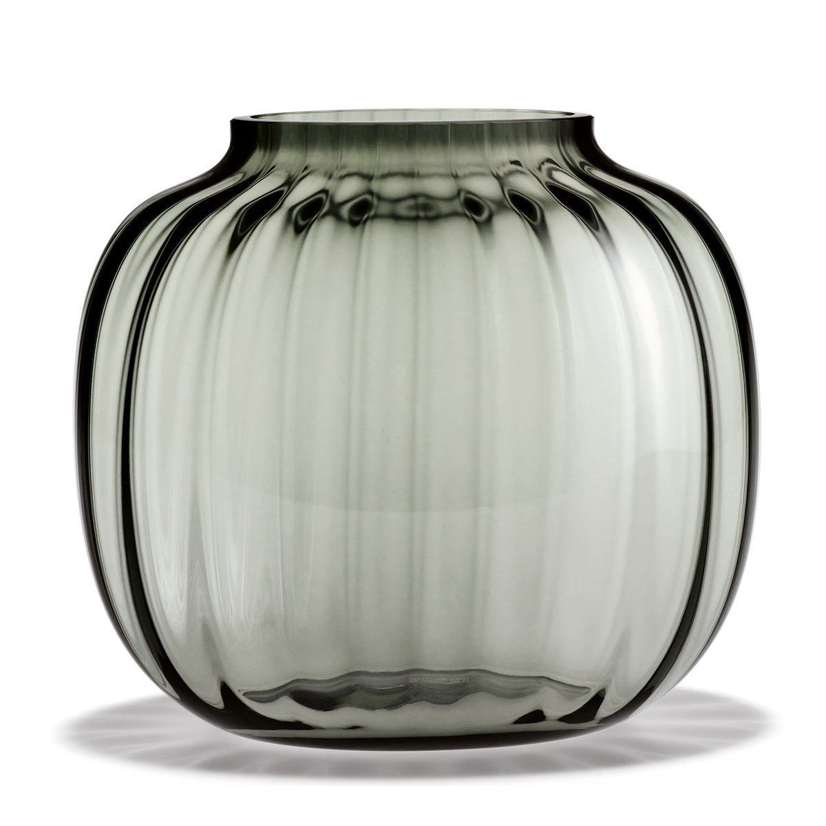 Bilde av Holmegaard Primula vase oval 175 cm Smoke
