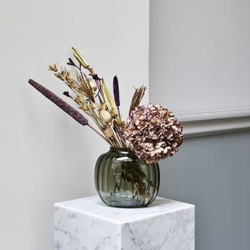 Primula vase oval 17,5 cm - Smoke - Holmegaard