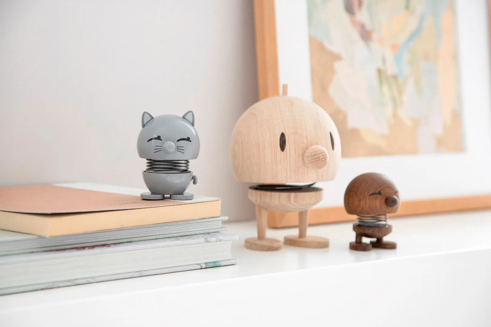 Hoptimist Bimble S figur, Smoked oak Hoptimist