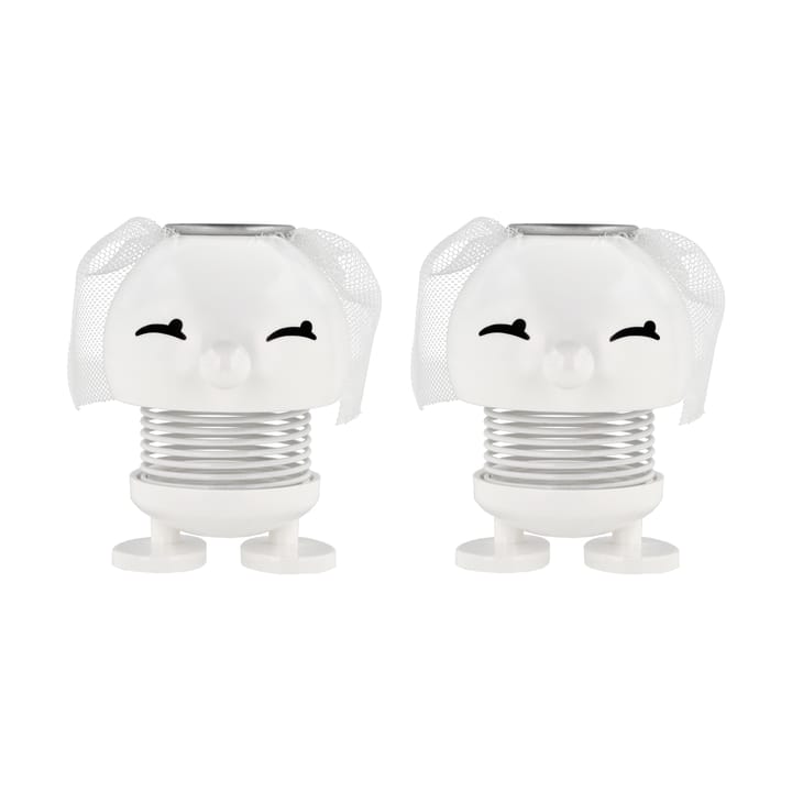 Hoptimist Bride & Bride figur 2 deler - White - Hoptimist