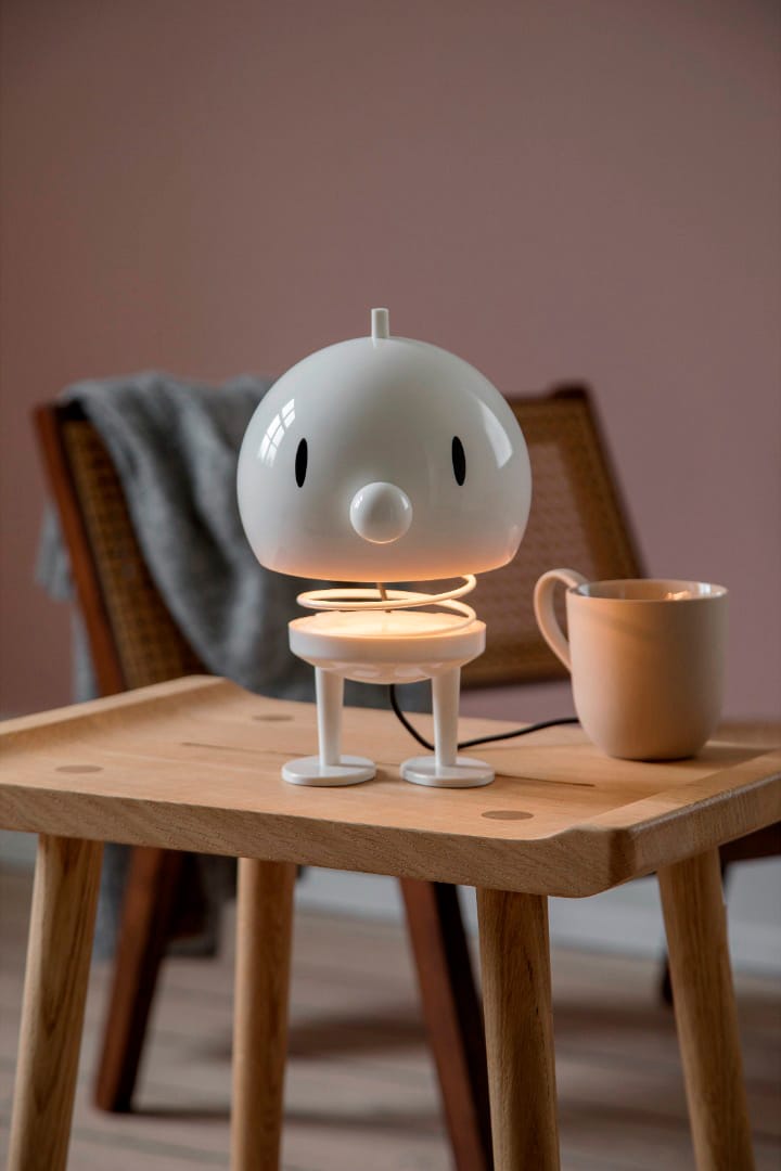 Hoptimist Bumble lampe XL 23 cm - White - Hoptimist