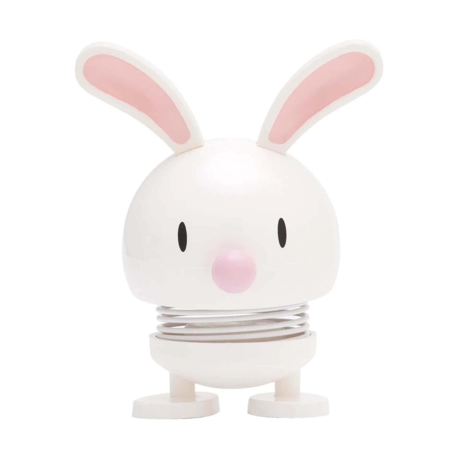 Hoptimist Bunny figur 9 cm, White Hoptimist