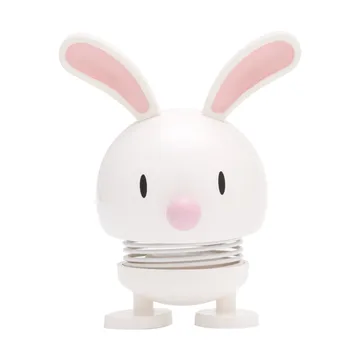 Hoptimist Bunny figur 9 cm - White - Hoptimist